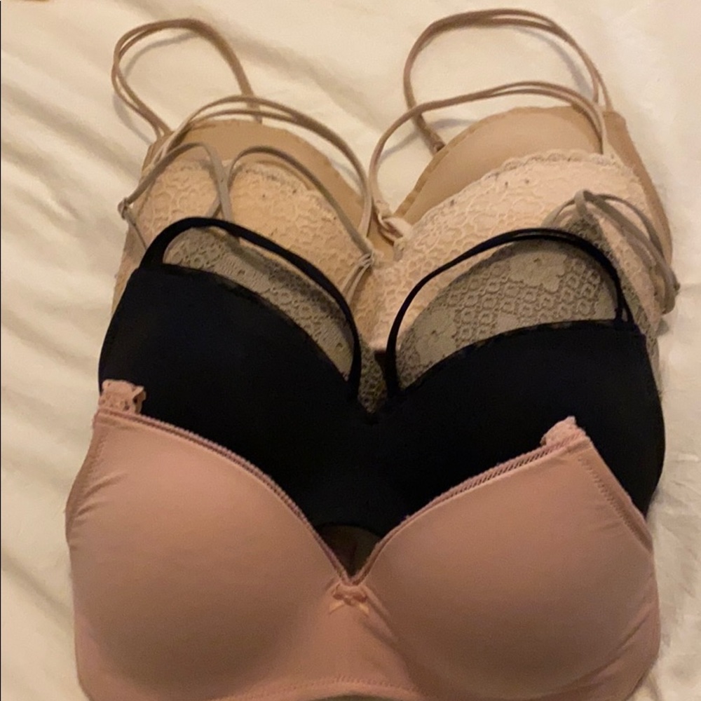 Aerie Real Happy Wireless Push Up Bras